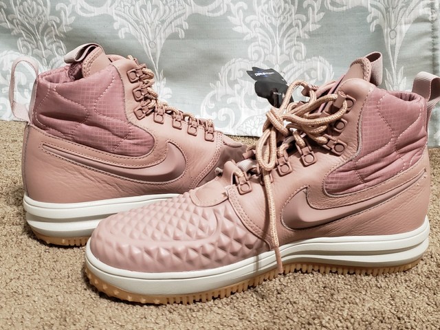Nike Women LF1 Lunar Force Duckboot Size 9 1/2 Boot Particle Pink Gum AA0283-600 for sale online