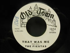  The Fiestas: Good News / That Was Me, 45 RPM, VG (F6)
