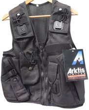 Arktis Overt Vest P400AL Utility Security Enforcement Size S Black SIA