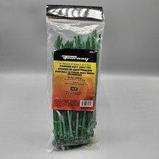 Forney Standard Duty 8" Nylon Green Cable Ties 100Ct New 62019