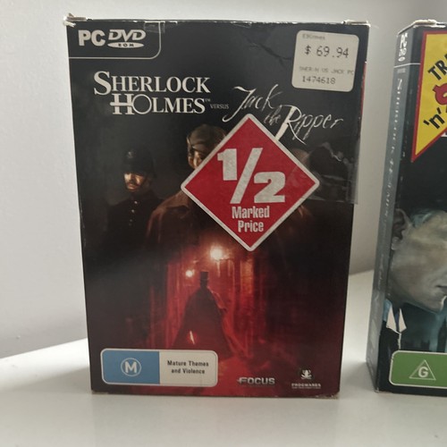 PC Game Lot - Sherlock Holmes Arsene Lupin, The Awakened, vs Jack the Ripper - Picture 2 of 12