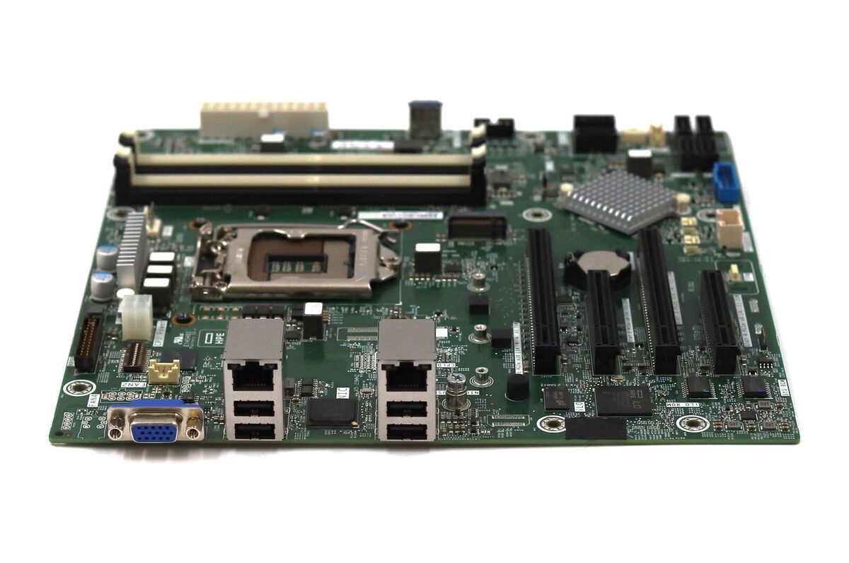 HPE ProLiant ML30 Gen10 LGA 1151 Server Motherboard P/N HPE ProLiant ML30 Gen10 LGA 1151 Server Motherboard P/N