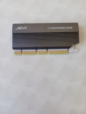 RGB JEYI M.2 NVMe auf PCI-E X16 Adapter  PCIEex4 Standard 4.0