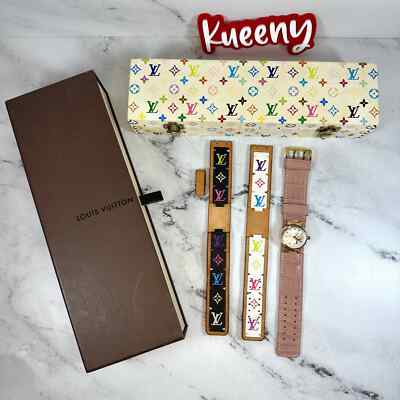 Louis Vuitton Multicolore Watch Tambour Takashi Murakami  display picture 1
