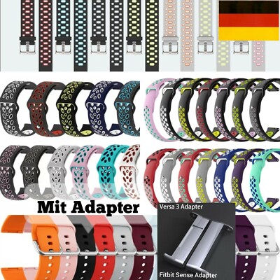 Armband Für Fitbit Versa 3 und Fitbit Sense, sowie Adapter für Versa 3 und Sense