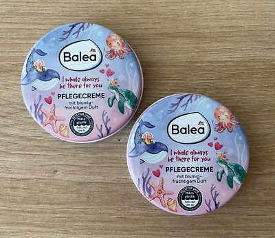 (249,83 /L) Balea Pflegecreme I Whale Always Be There For You 07/25 Set 2x30ml