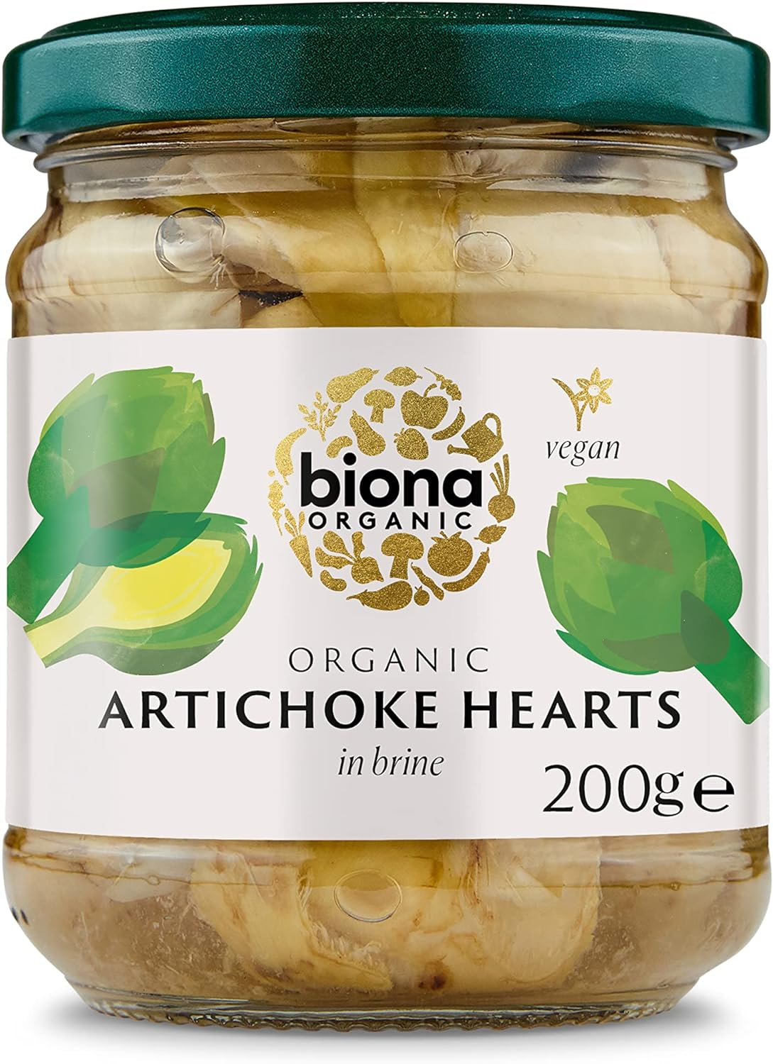 " Organic Artichoke Hearts, Jarred, 200 G Pack of 3" eBay