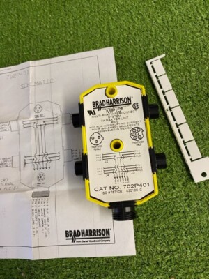 Brad Harrison MPIS 702P401 Multiport Interconnect System 7A Max Per Unit 600V
