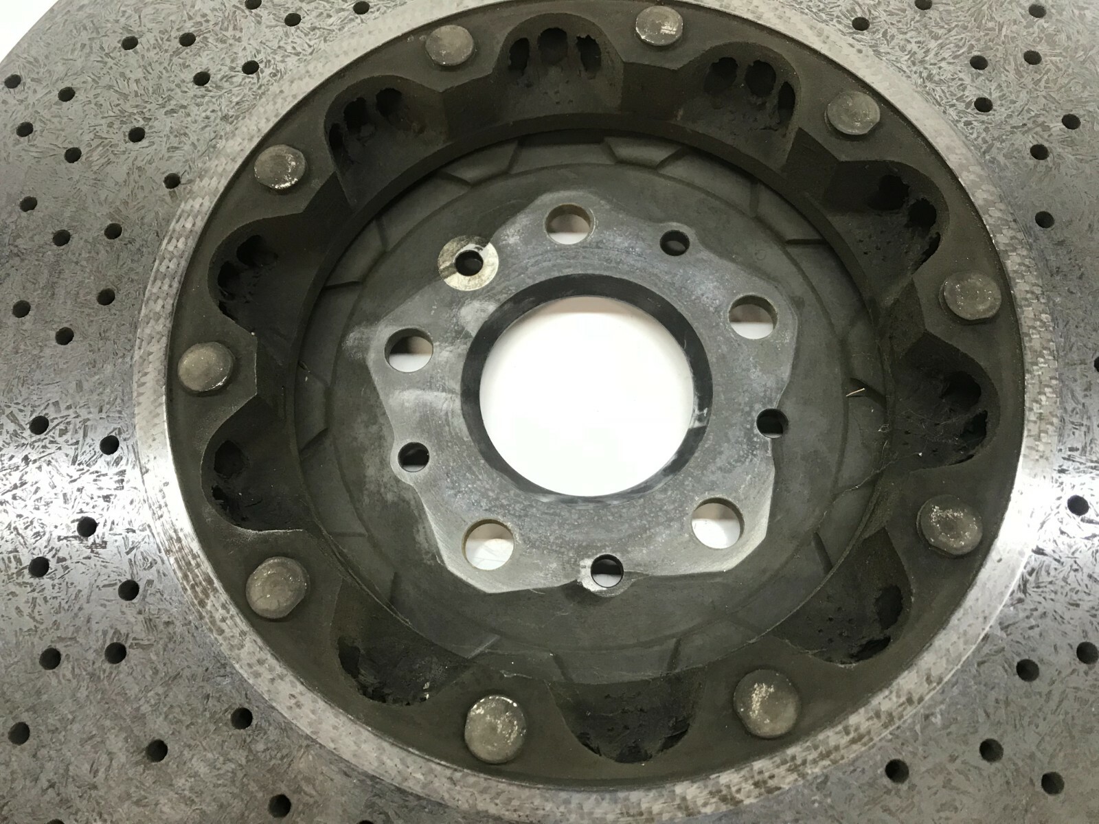FERRARI 458 ITALIA SPIDER FRONT CARBON CERAMIC BRAKE DISC OEM 271715 304562 #2