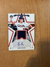 2025 Panini Stars & Stripes - Gabe Gaeckle Collegiate USA Patch Relic Auto 24/25