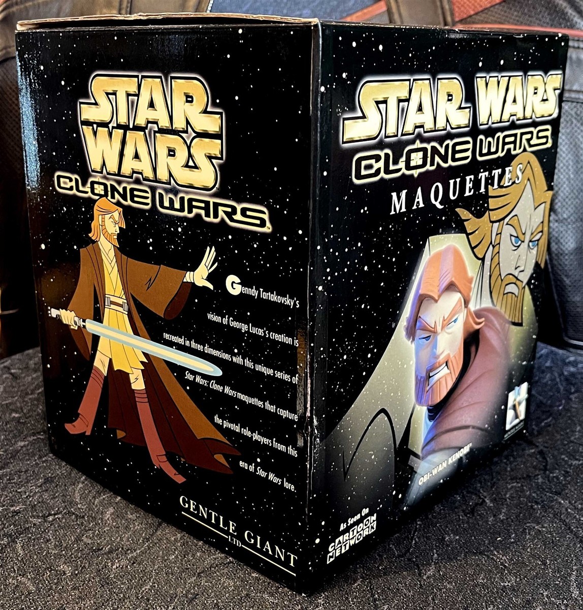 Genndy Tartakovsky STAR WARS CLONE WARS Maquettes Obi-Wan Kenobi