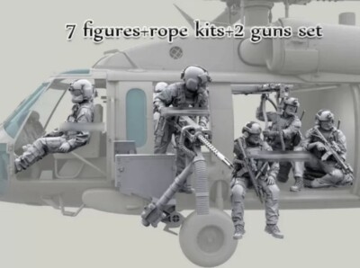 1/35 resin HH-60G Pave Hawk Helicopter Crew set (NO PLANE) 7 Figures  KIT