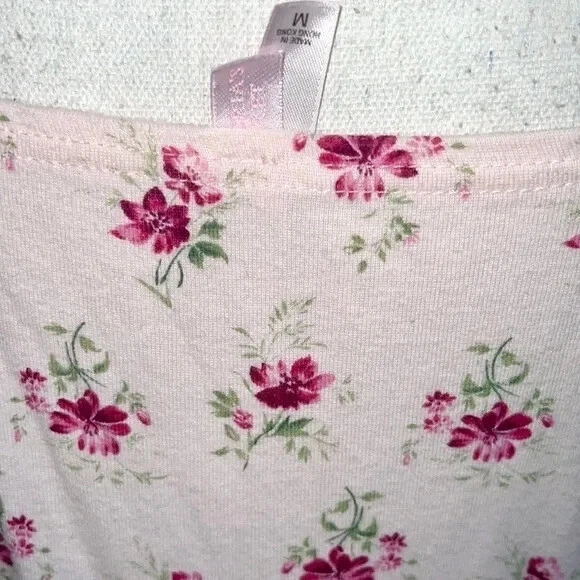 UNDERCOVER Abito slip Victoria's Secret Y2K floreale in cotone