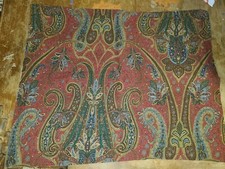 Ralph Lauren "Blue/Red/Brown Paisley" Standard Sham