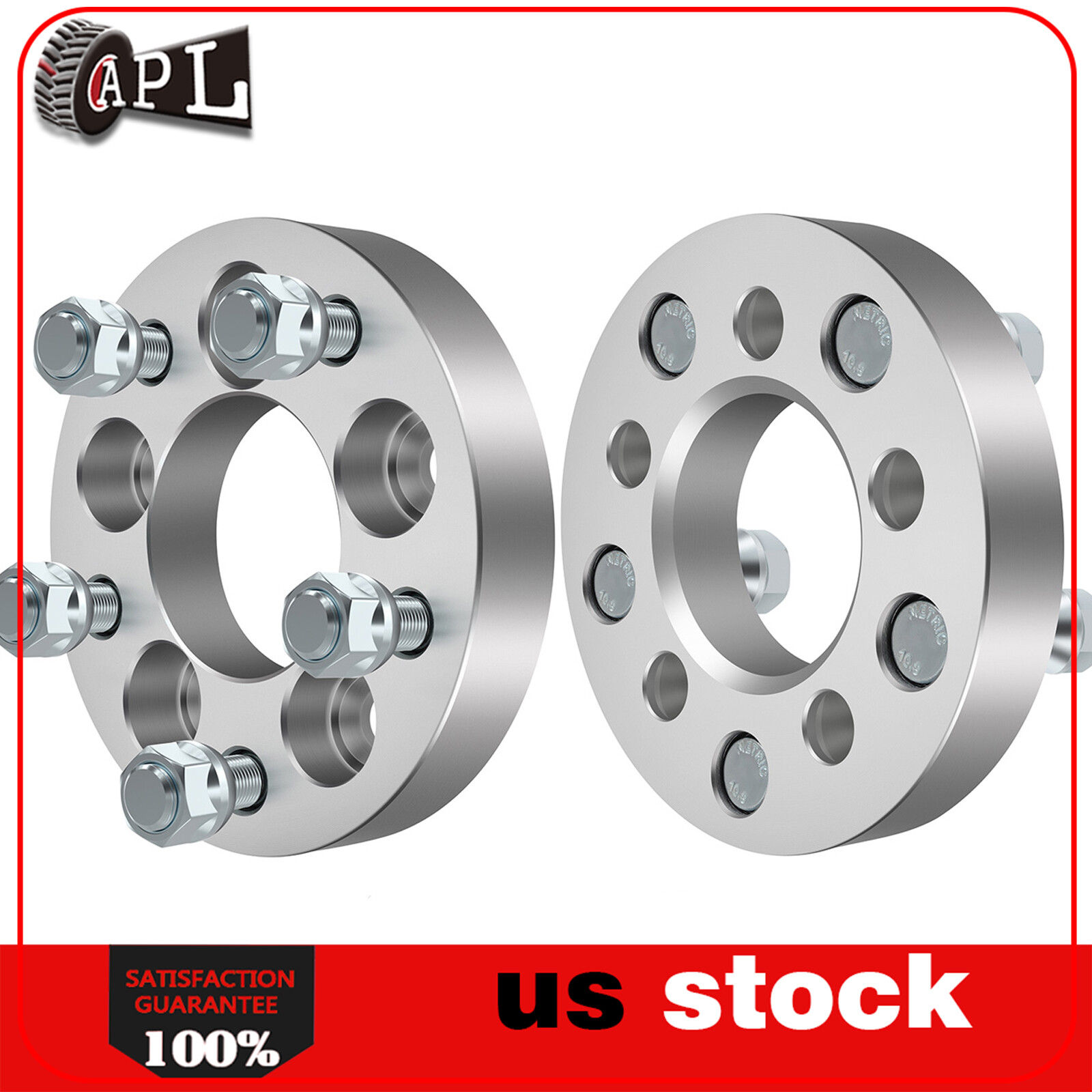 Customadeonly 25mm (1 Inch) Wheel Spacers 5x4.75 (5x120.7) Compatible - View #4
