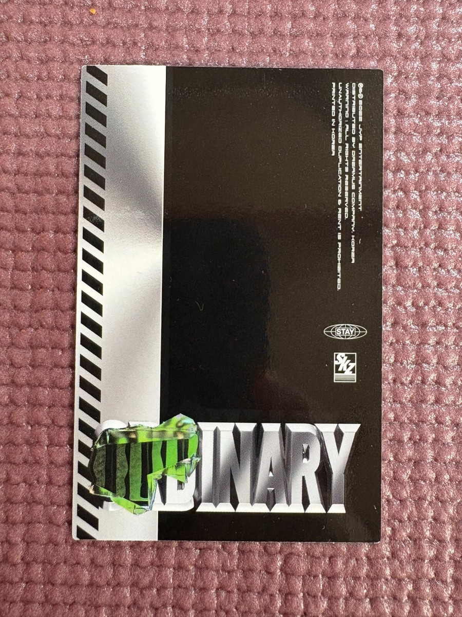 STRAY KIDS SKZ ODDINARY Album Official I.D Photo Card(Lee Know) | eBay