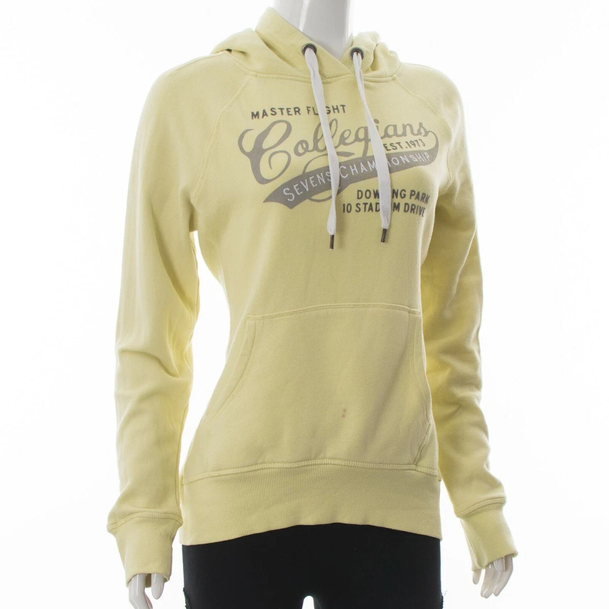 Yellow hoodie shop women's h&m