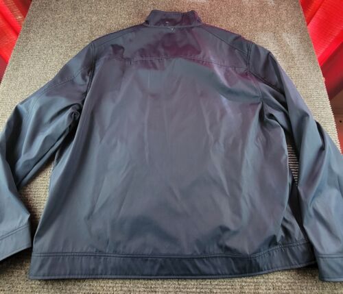 Haggar Mens 2XL XXL The Active Series Performance Jacket Navy Blue NWT MSRP... - Picture 2 of 9