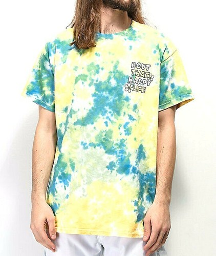 Yellow Tie Dye T-Shirt | eBay
