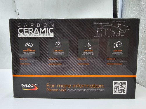 Max Front Brake Carbon Ceramic Pad D1897 For 2020-2023 Audi A4 A5 Q5 KT272951 - Picture 6 of 9