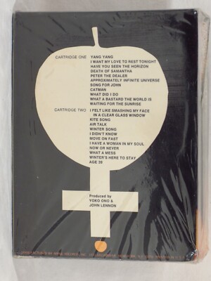 YOKO ONO - Approximately Infinite Universe 1973 US 2x 8-TR box