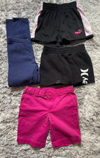 Lot of 4 Girls Shorts/Sweatpants Size 7