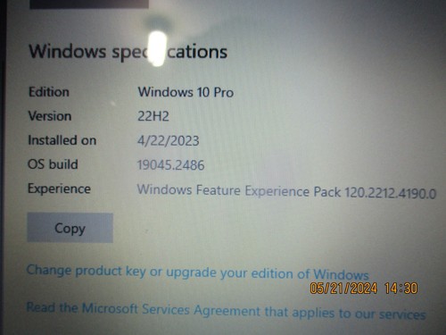 Asus Laptop Intel Celeron CPU B830 2GB RAM - Picture 7 of 14
