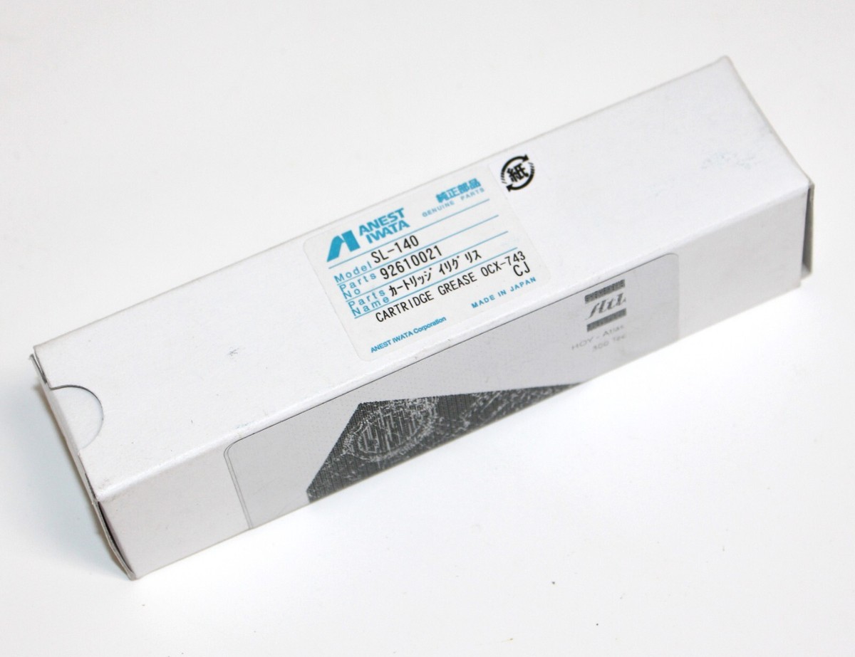 Anest Iwata 92610021 SL-140 Grease Cartridge OCX-743, 71.102