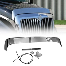 International ProStar 430 Stainless Steel Hood Shield Bug Deflector