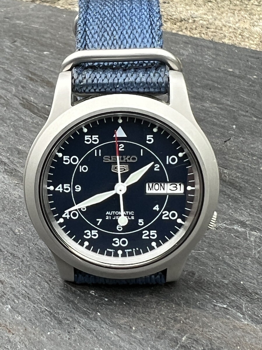 Seiko Sports Blue Men's Watch SNK807K2