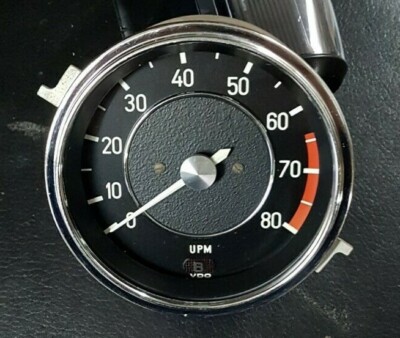 Bmw E9 3.0 Csi Tachometer Overhauled Red Zone From 6400 RPM | eBay