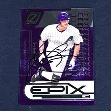 Shawn Green Signed 2005 Zenith Epix Purple Play Card # E18 99/350 Diamondbacks