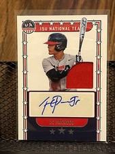 JC PACHECO 2024 PANINI STARS & STRIPES USA ROOKIE DUAL AUTO PATCH JERSEY RC /199