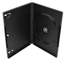Standard Black DVD 1-disc Replacement Case Movie Storage Shell Case Ps2