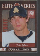 TYLER GIBSON 2011 ELITE EXTRA EDITION ELITE SERIES INSERT CARD#20