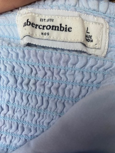 Abercrombie kids blue floral playsuit size large - Picture 5 of 7