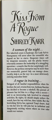 Kiss From A Rogue by Shirley Karr BCE Hardcover - Picture 2 of 3