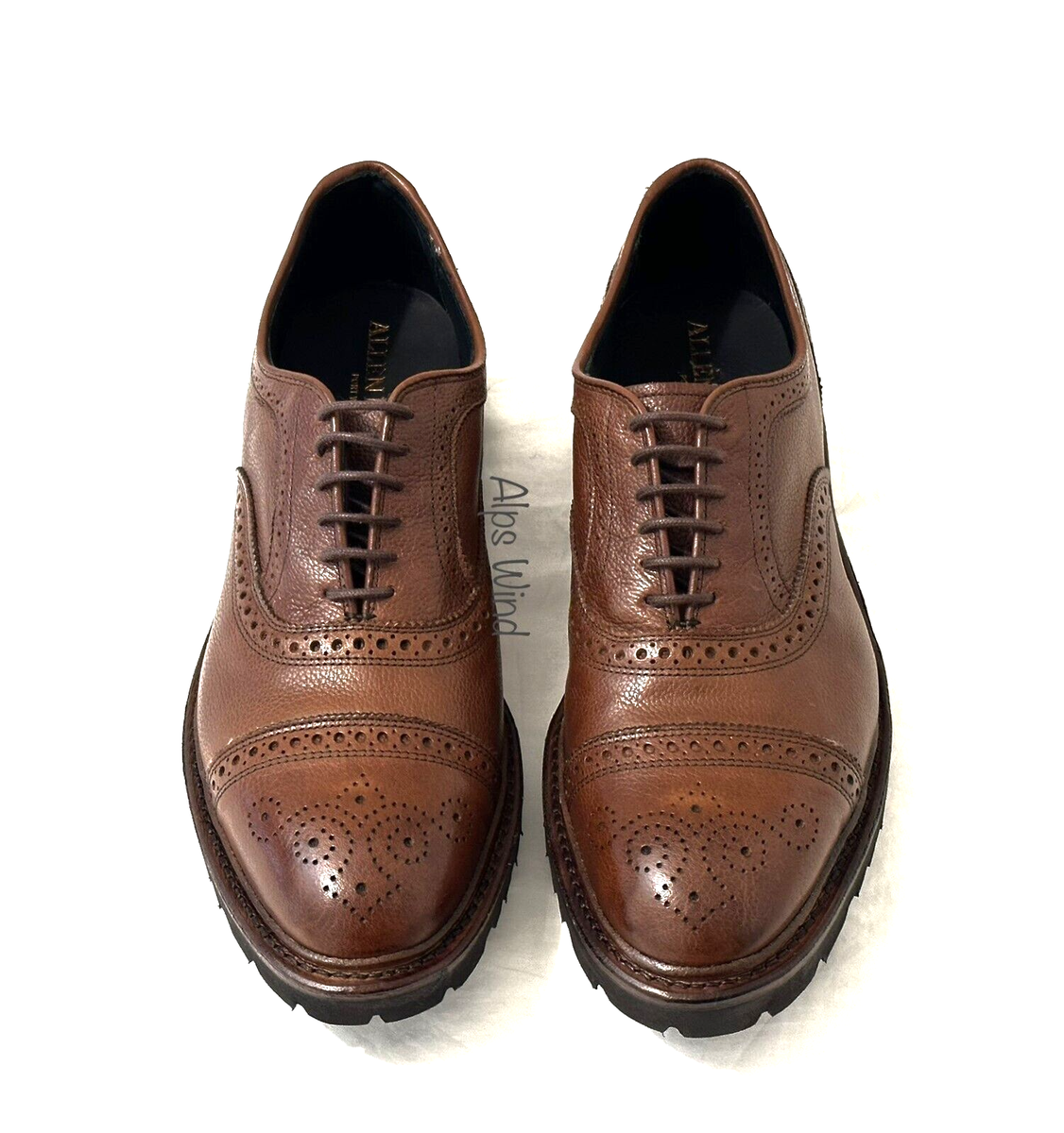 Allen Edmonds STRANDMOK Cap-Toe Brown Oxford Shoes Mens Size  display picture 2