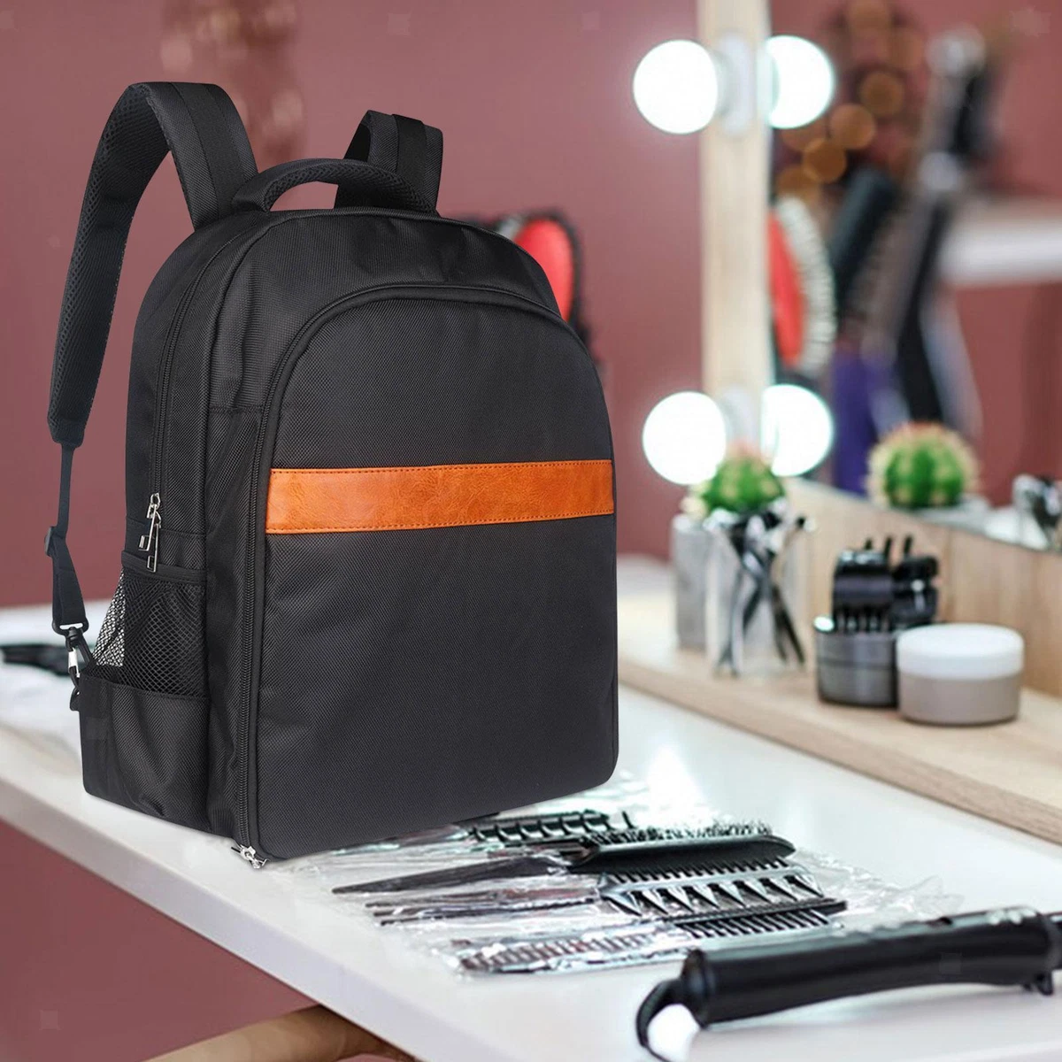 Barber store backpack organizer