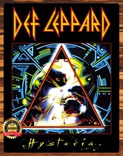 Def Leppard - Hysteria - Metal Sign 11 x 14