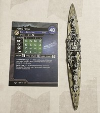 HMS Hood Axis  Allies War at Sea Base Set 9/64