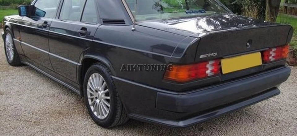 Full Body Kit Front Rear Skirts Spoiler (Fits Mercedes Benz W201 190 And AMG) - Image 4 of 4