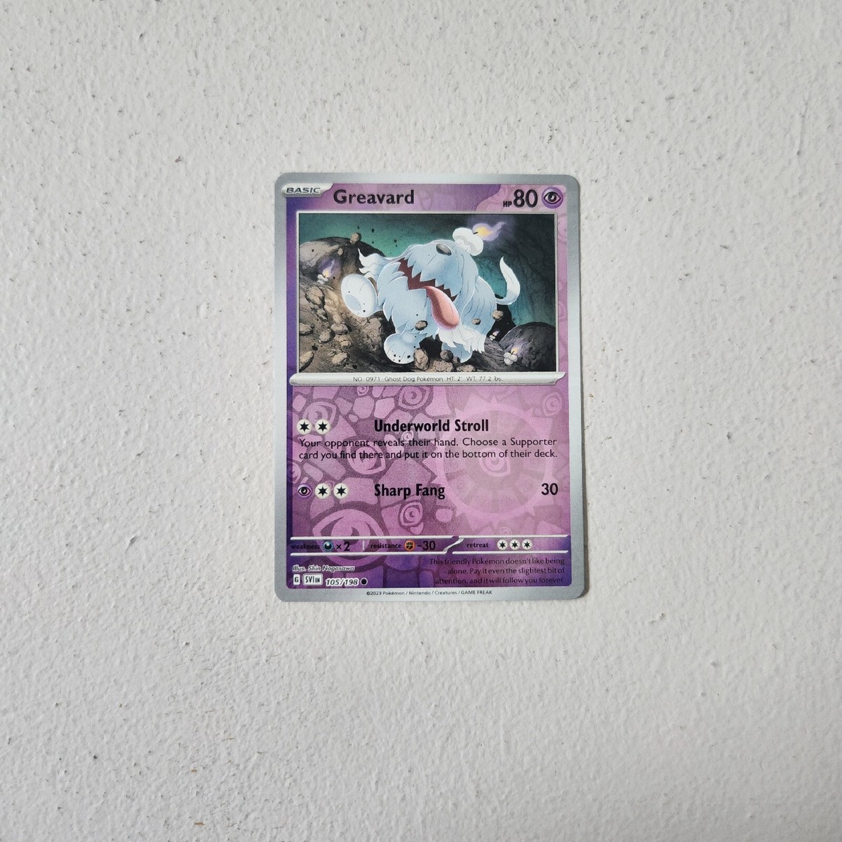 greavard pokemon card value Greavard - Gem Pack Vol.3 Pokemon Card 16 04/07 main image 1