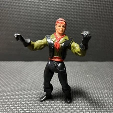 Vintage 4” Swashbuckling Peter Pan Action Figurine toy 1991 Hook Tri Star movie 