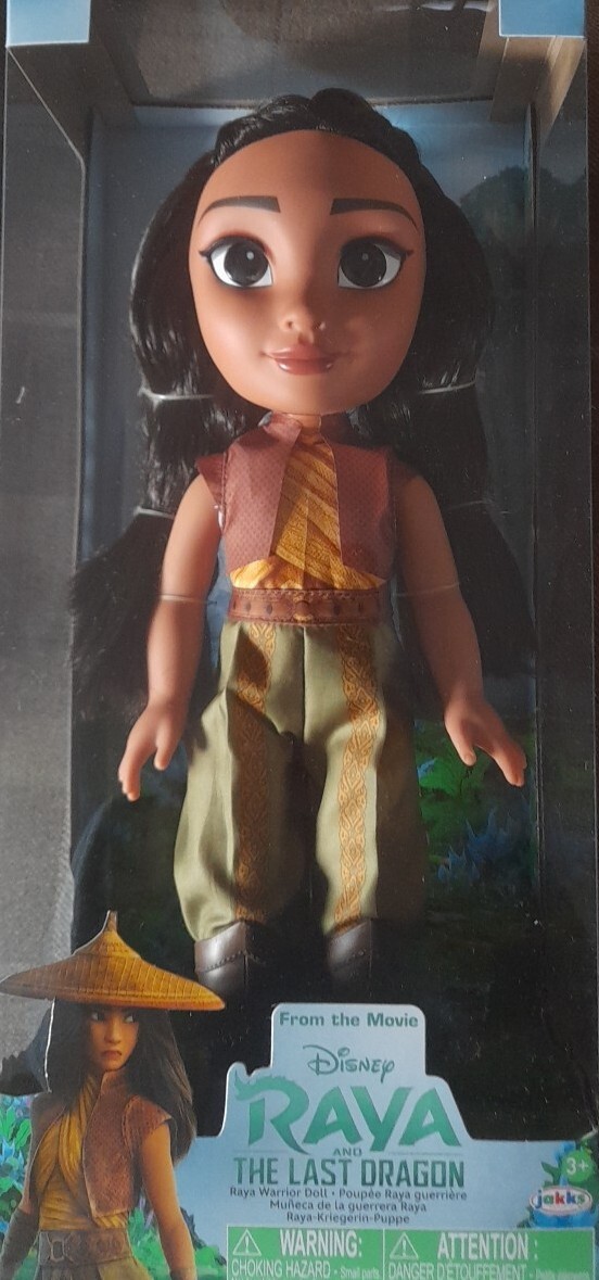 Disney Raya and The Last Dragon 14""  RAYA WARRIOR Toddler Doll