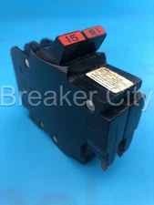 Federal Pacific 15 Amp 2 Pole  Type NC Circuit Breaker  FPE 120/240VAC 15A *READ