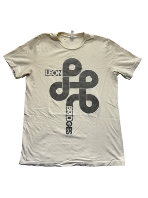 Leon Bridges Graphic Tee By Bella + Canvas M 100% Cotton #9308