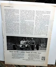 1971 Moog Security Your Familys Safety Original Print Ad vintage