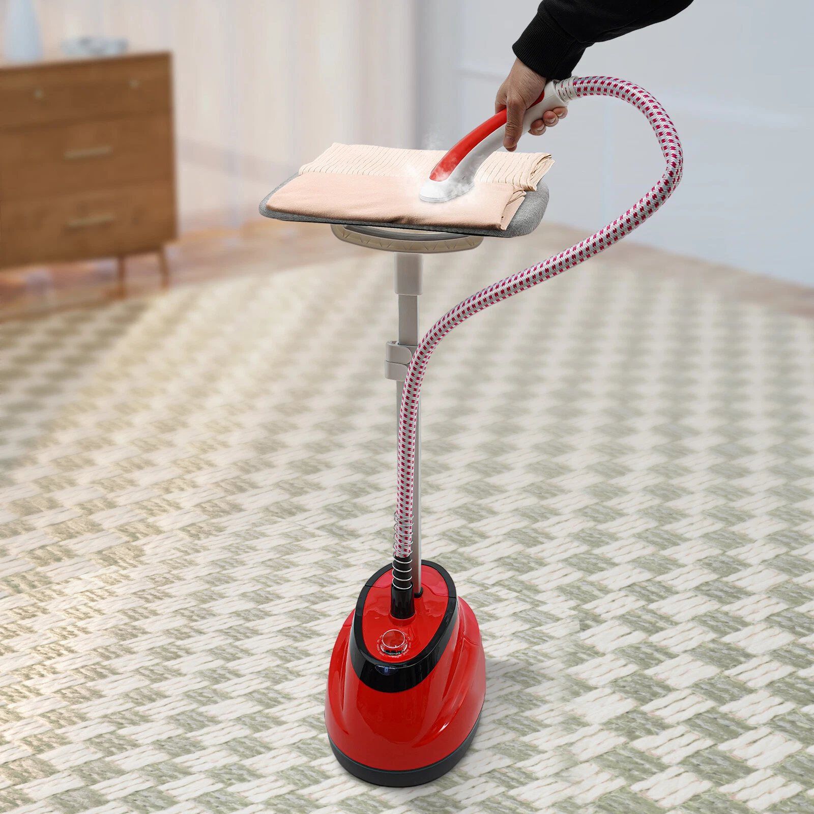 Professional Standing Cloth Steamer Board Steamer with Ironing for Clothes
