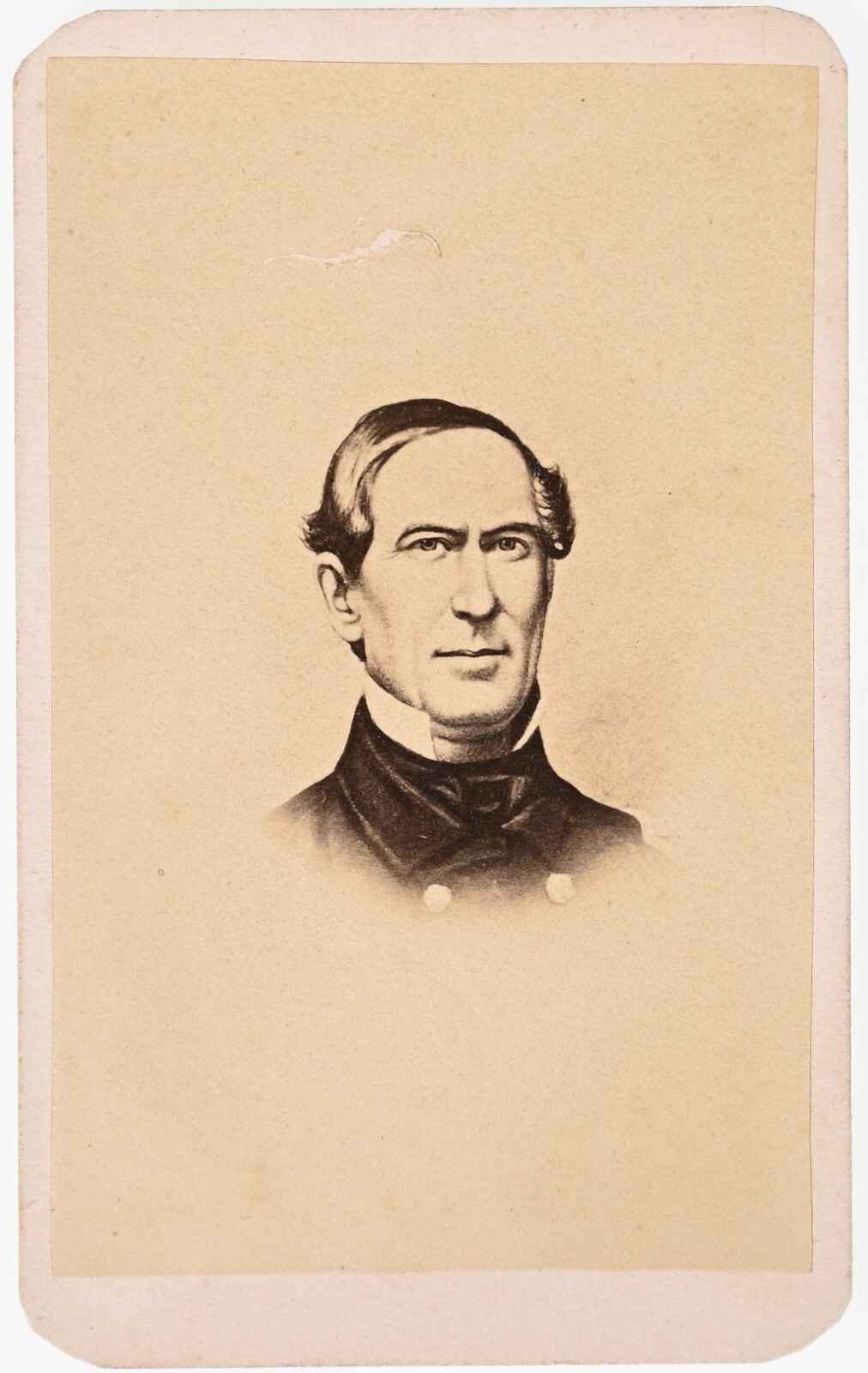 ANTIQUE CDV CIRCA 1860s ADMIRAL FARRAGUT CIVIL WAR ALBUM PRINT